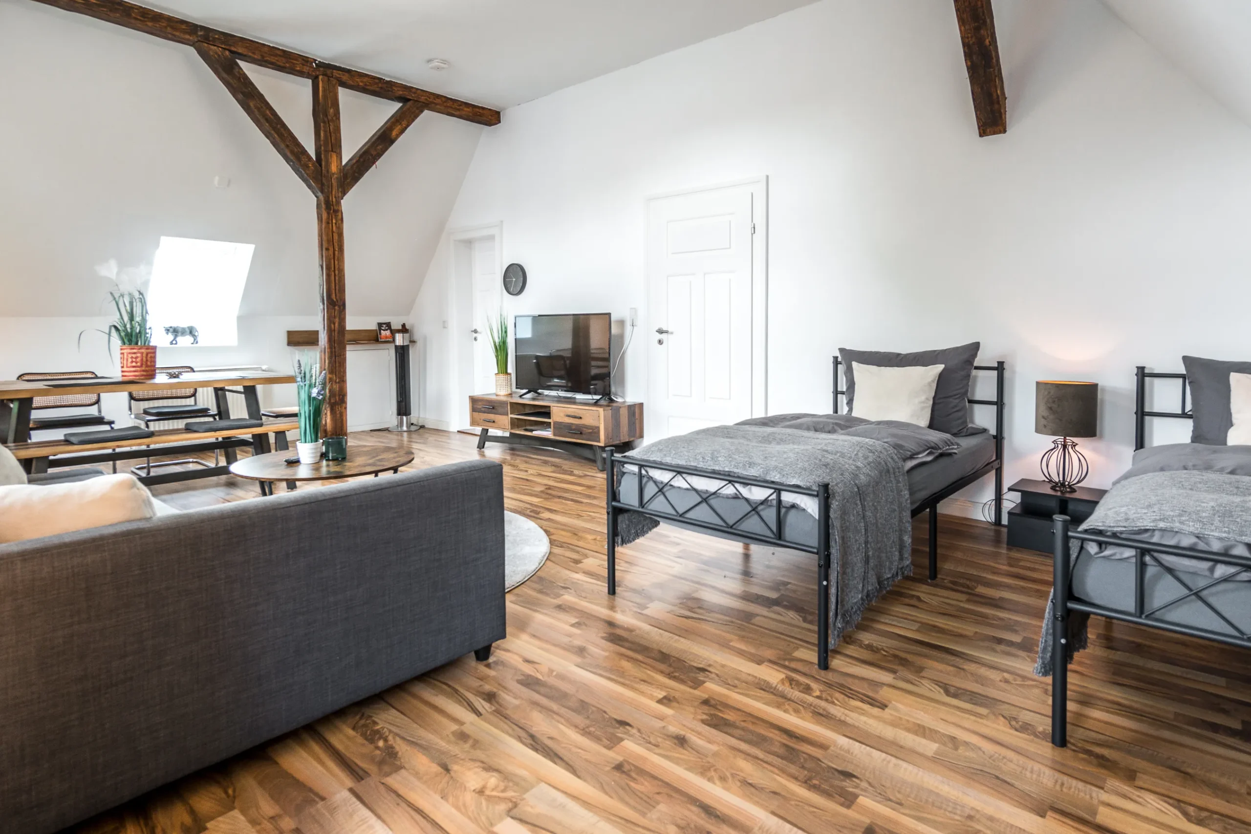 Apartment Wohnen-Schlafen (2)